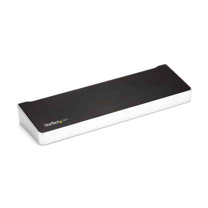 StarTech.com 4K USB-C-docka för tre skärmar med 5 USB 3.0-portar - 100W PD