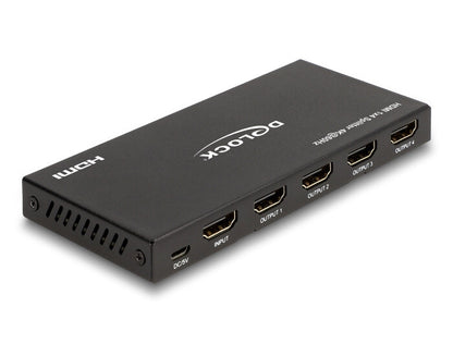 DeLOCK 18652 bilddelare HDMI 4x HDMI