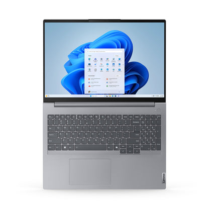 Lenovo ThinkBook 16 G7 ARP AMD Ryzen™ 5 7535HS Bärbar dator 40,6 cm (16") WUXGA 16 GB DDR5-SDRAM 512 GB SSD Wi-Fi 6E (802.11ax) Windows 11 Pro Engelsk Grå