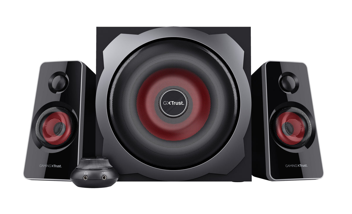 Trust GXT 38 2.1 mikrofonset 60 W Universal Svart 2.1 kanaler 15 W