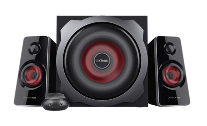 Trust GXT 38 2.1 mikrofonset 60 W Universal Svart 2.1 kanaler 15 W
