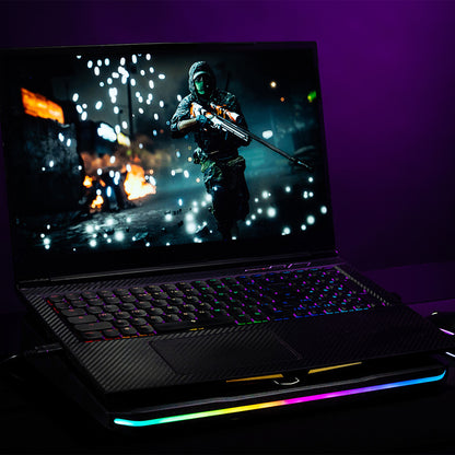 Cooler Master NotePal X150 Spectrum kylningsdynor för bärbara datorer 43,2 cm (17") 1000 RPM Svart