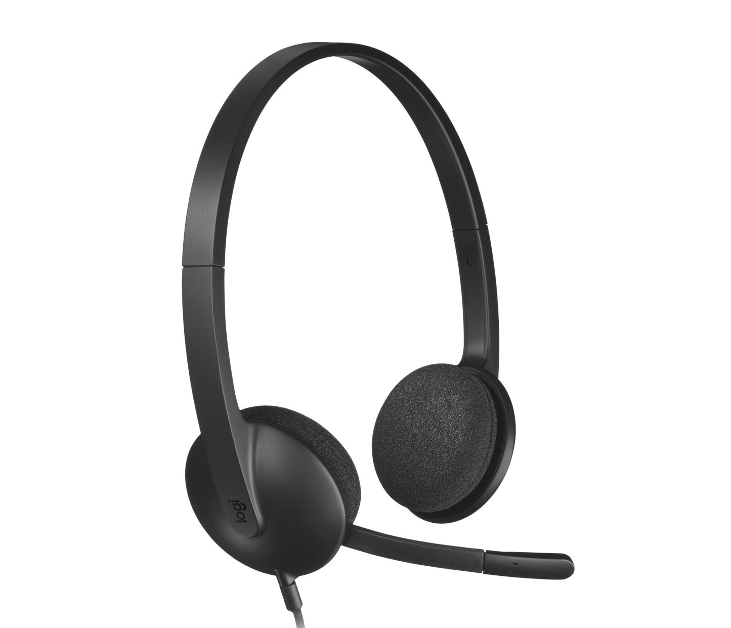 Logitech 981-000475 hörlur och headset Kabel Huvudband Kontor/callcenter USB Type-A Svart