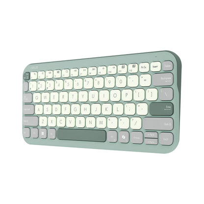 ASUS KW100 KEYBOARD/GN/GE/81 tangentbord Hem Bluetooth QWERTZ tyska Grön, Ljusgrön
