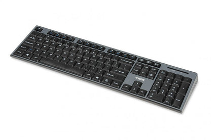 iBox DESKTOP KIT PRO tangentbord Mus inkluderad QWERTY Svart