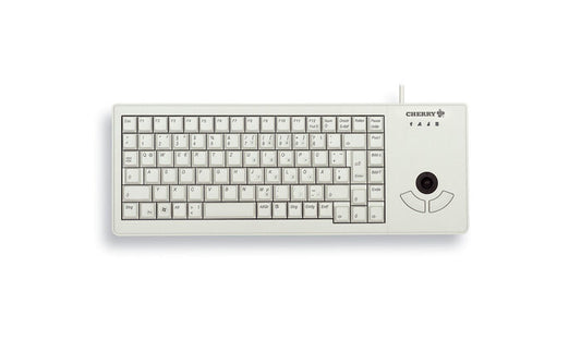CHERRY XS Trackball tangentbord Universal USB QWERTY Engelska (USA) Grå
