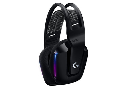 Logitech G 981-000864 hörlur och headset Trådlös Huvudband Spela Svart