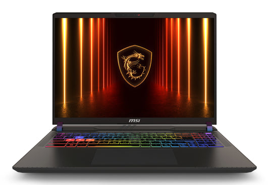 MSI Vector 16 HX AI A2XWIG-048DE Intel Core Ultra 9 275HX Bärbar dator 40,6 cm (16") Quad HD+ 32 GB DDR5-SDRAM 1 TB SSD NVIDIA GeForce RTX 5080 Wi-Fi 6E (802.11ax) Windows 11 Home Grå