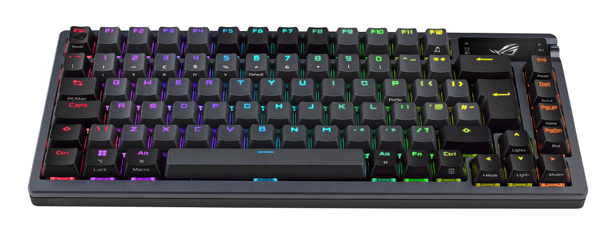 ASUS M701 ROG AZOTH/NXRD/FR tangentbord Spela USB + RF Wireless + Bluetooth AZERTY Fransk Svart