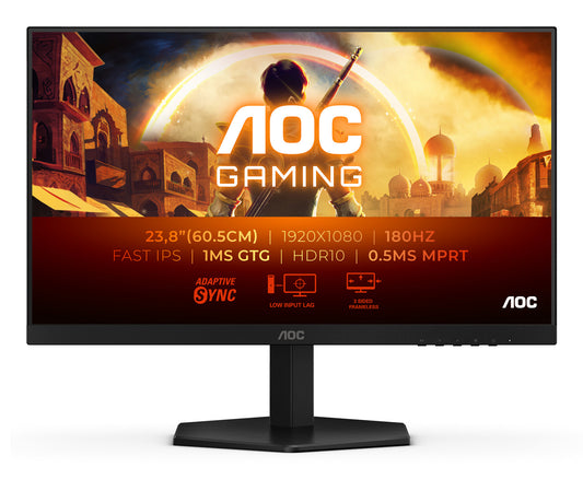 AOC G4 24G42E platta pc-skärmar 60,5 cm (23.8") 1920 x 1080 pixlar Full HD LCD Svart