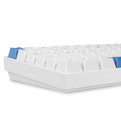 Sharkoon SKILLER SGK50 S3 PBT tangentbord Spela USB QWERTZ tyska Vit