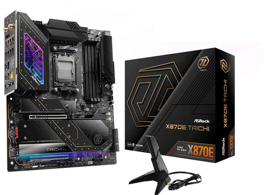Asrock X870E Taichi AMD X870E AM5-sockel Utökad ATX