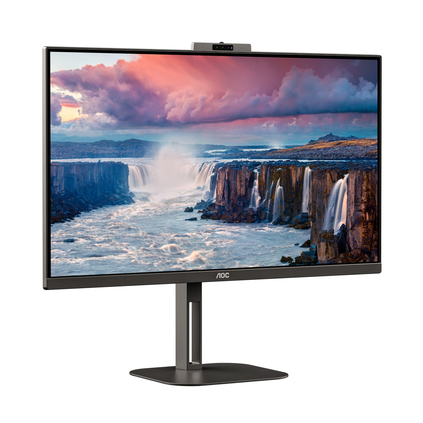 AOC V5 Q27V5CW/BK platta pc-skärmar 68,6 cm (27") 2560 x 1440 pixlar Quad HD LED Svart