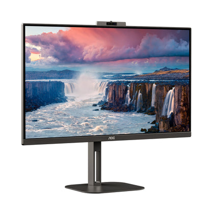 AOC V5 Q27V5CW/BK platta pc-skärmar 68,6 cm (27") 2560 x 1440 pixlar Quad HD LED Svart