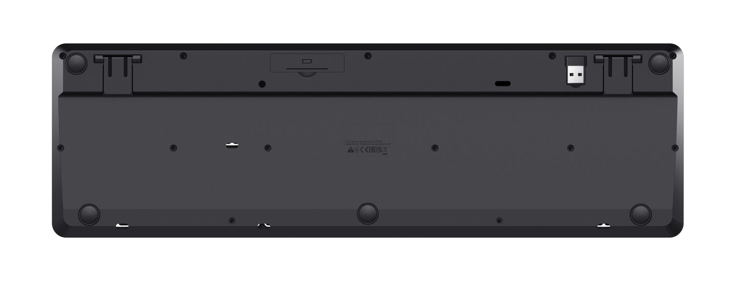 Trust Ody II tangentbord Kontor RF Trådlös QWERTY Nordic Svart