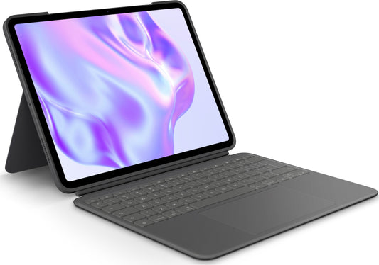 Logitech Combo Touch QWERTY Amerikanskt internationellt Smart Connector grafit