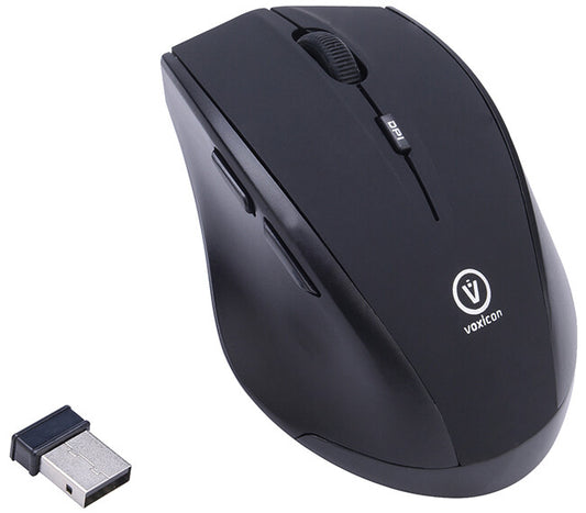 Voxicon DM-M30WLB datormöss Kontor högerhand RF Trådlös Optisk 1600 DPI