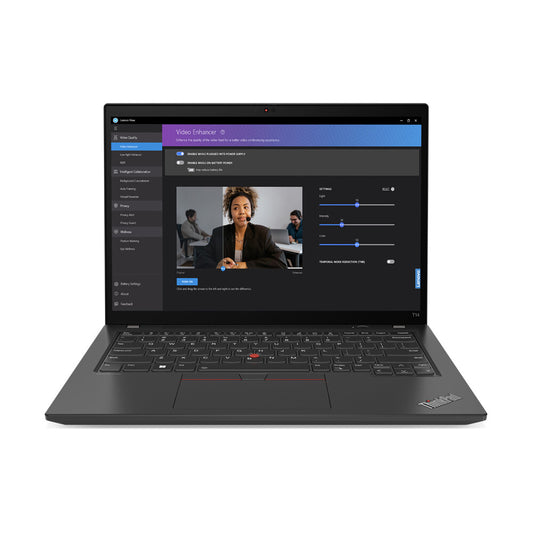Lenovo ThinkPad T14 Gen 4 (Intel) Intel® Core™ i5 i5-1335U Bärbar dator 35,6 cm (14") Pekskärm WUXGA 16 GB DDR5-SDRAM 256 GB SSD Wi-Fi 6E (802.11ax) Windows 11 Pro Nordic Svart