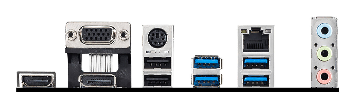 MSI A520M PRO moderkort AMD A520 Uttag AM4 micro ATX