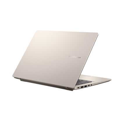 ASUS Vivobook 14 X1407QA-LY045W Copilot+ PC Snapdragon X1-26-100 Bärbar dator 35,6 cm (14") WUXGA 16 GB LPDDR5x-SDRAM 512 GB SSD Wi-Fi 6E (802.11ax) Windows 11 Home Guld
