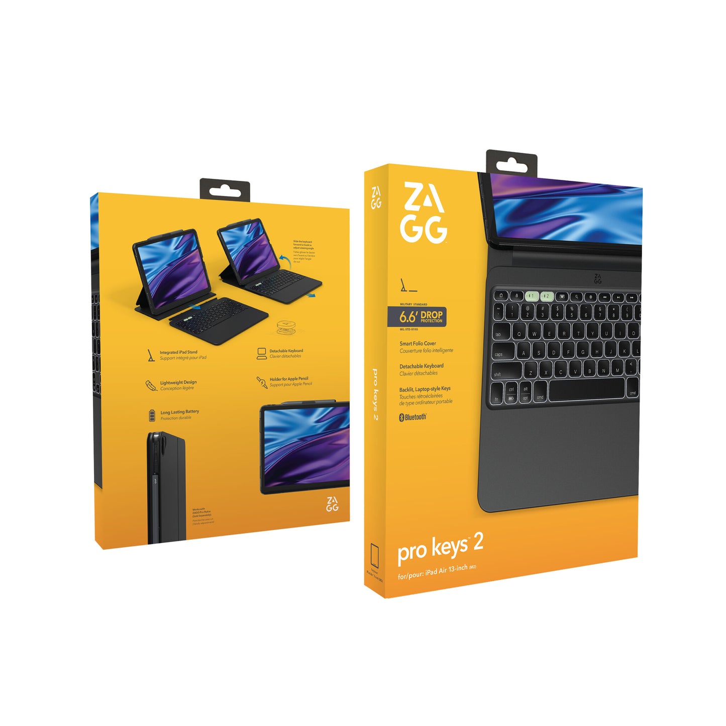 ZAGG Pro Keys 2 Nordic Bluetooth Svart