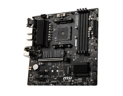 MSI B550M PRO-VDH WIFI moderkort AMD B550 Uttag AM4 micro ATX