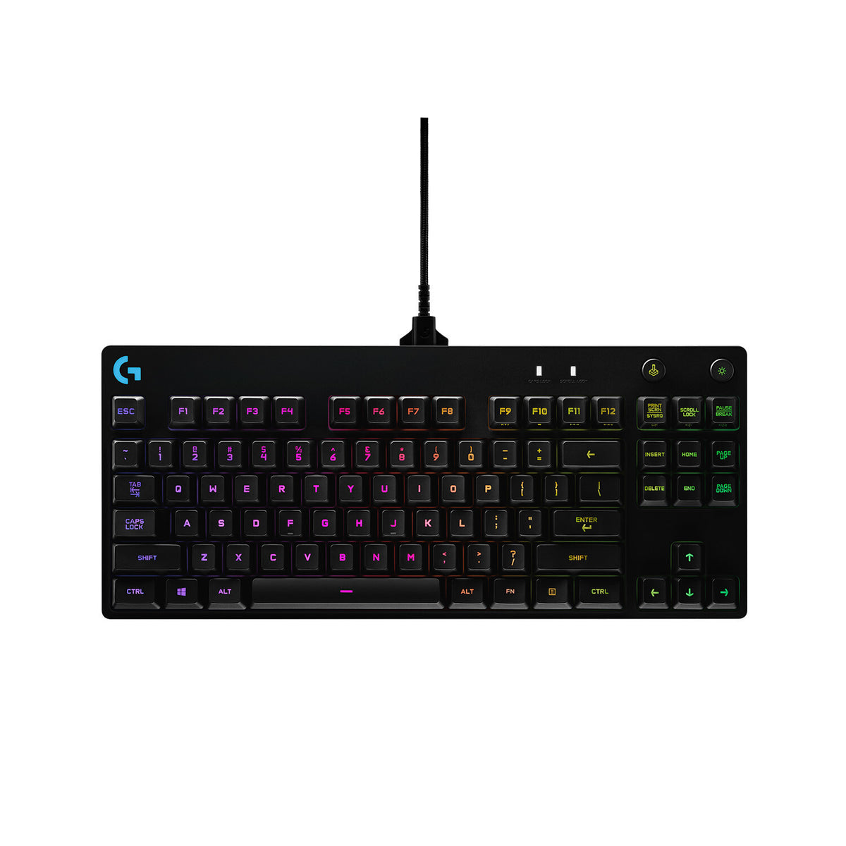 Logitech G 920-009390 tangentbord Spela USB AZERTY Fransk Svart