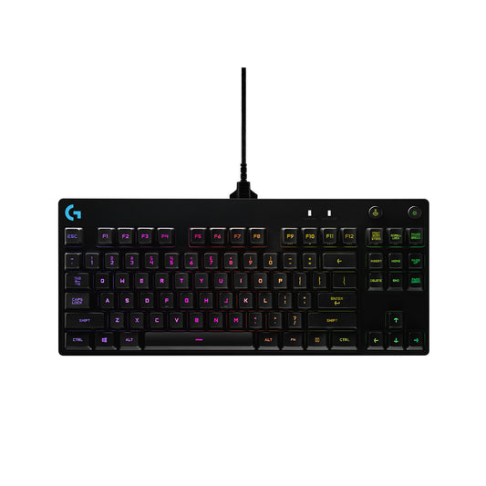 Logitech G 920-009390 tangentbord Spela USB AZERTY Fransk Svart