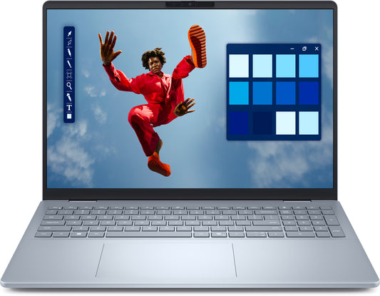 DELL 16 Plus DB16250 Intel Core Ultra 9 288V Bärbar dator 40,6 cm (16") Pekskärm Quad HD+ 32 GB LPDDR5x-SDRAM 1 TB SSD Wi-Fi 7 (802.11be) Windows 11 Pro Blå