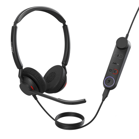Jabra Engage 50 II Headset Kabel Huvudband Kontor/callcenter USB Type-C Svart