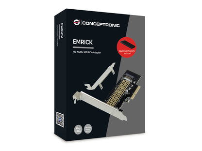 Conceptronic EMRICK05BS nätverkskort/adapters Intern M.2