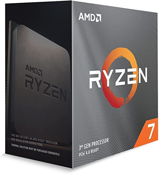 AMD Ryzen 7 5700X processorer 3,4 GHz 32 MB L3 Låda