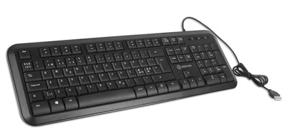 Voxicon DK-210WB tangentbord USB QWERTY Nordic Svart