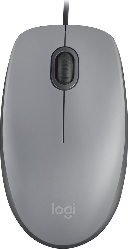 Logitech M110 datormöss Kontor Ambidextrous USB Type-A Optisk 1000 DPI