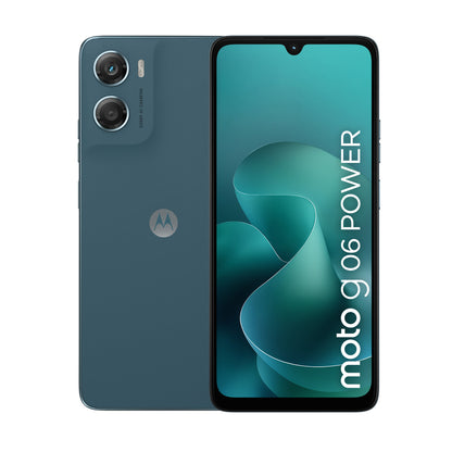 Motorola moto g06 power 17,5 cm (6.88") Dubbla SIM-kort Android 15 4G USB Type-C 4 GB 64 GB 7000 mAh Blå