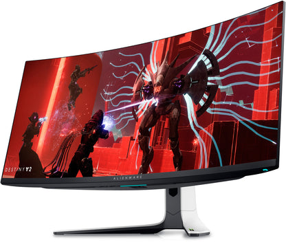 Alienware AW3423DW LED display 86,8 cm (34.2") 3440 x 1440 pixlar Quad HD OLED Vit, Svart