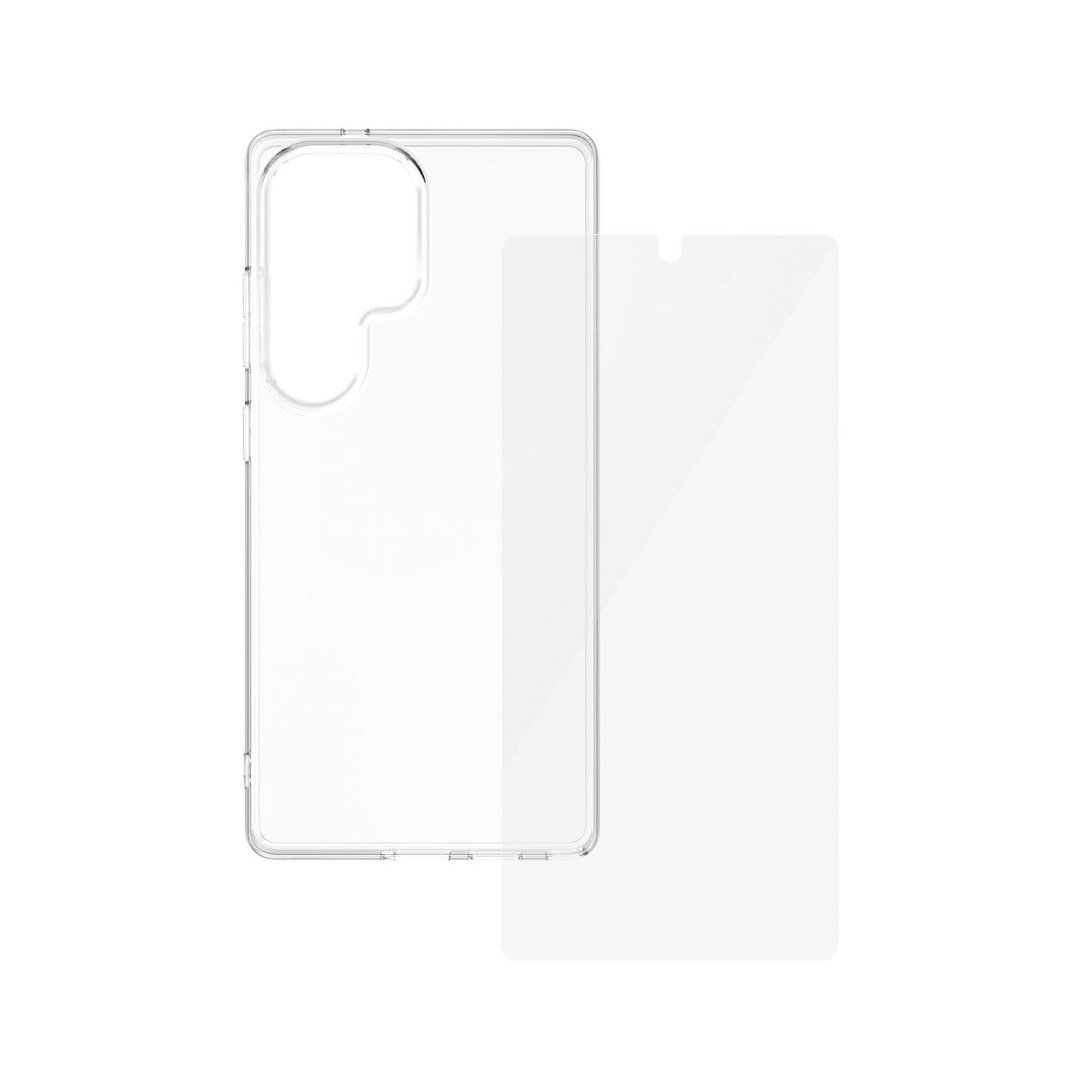PanzerGlass CARE™ by ® 2-in-1 Bundle Samsung Galaxy S25 Ultra Genomskinligt skärmskydd 1 styck