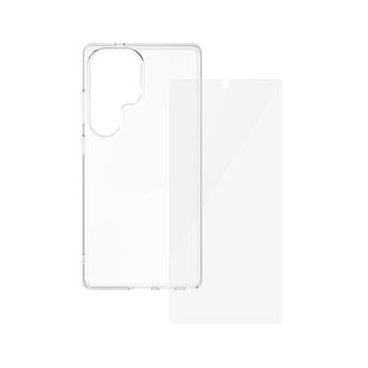 PanzerGlass CARE™ by ® 2-in-1 Bundle Samsung Galaxy S25 Ultra Genomskinligt skärmskydd 1 styck