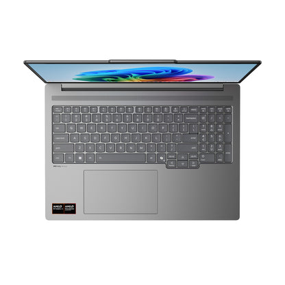 Lenovo IdeaPad Pro 5 16AGP11 Copilot+ PC AMD Ryzen AI 9 465 Bärbar dator 40,6 cm (16") 2.8K 32 GB LPDDR5x-SDRAM 1 TB SSD Wi-Fi 7 (802.11be) Windows 11 Pro tyska Grå