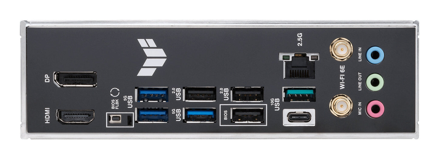 ASUS TUF GAMING B650-E WIFI AMD B650 AM5-sockel ATX