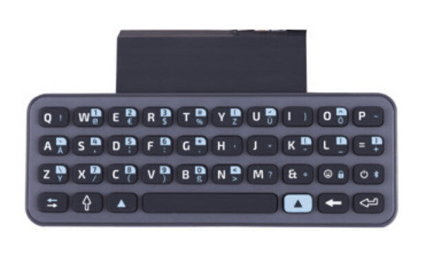 Alcatel-Lucent Enterprise ALE-10 tangentbord Kontor QWERTY Engelsk Svart