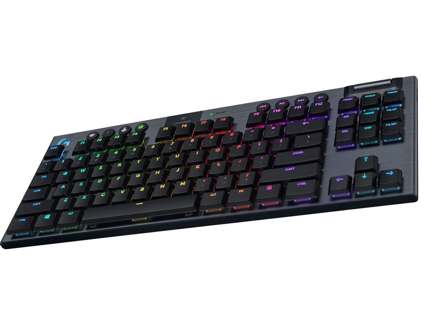 Logitech G 920-009500 tangentbord Spela Trådlös RF + Bluetooth QWERTY Nordic Kol