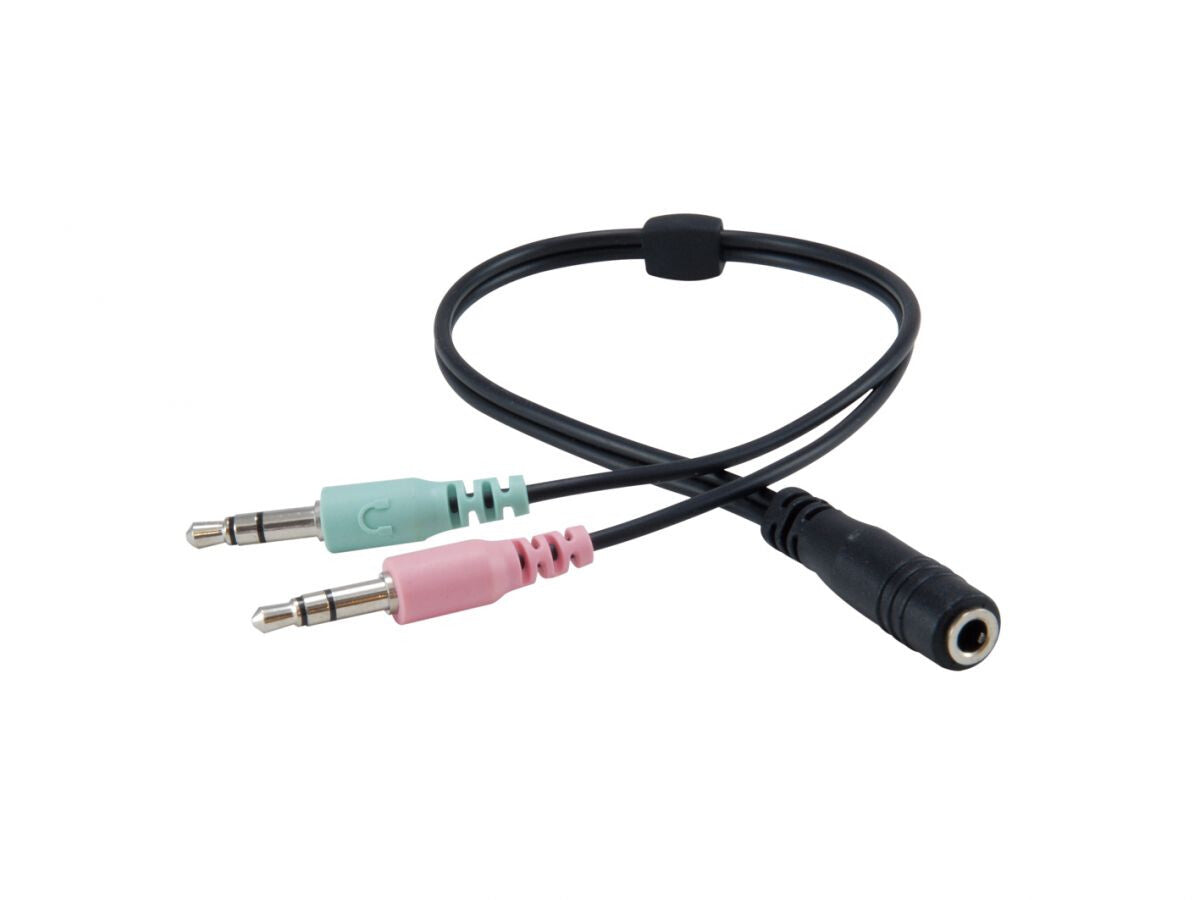 Conceptronic POLONA02BA hörlur och headset Kabel Huvudband Spela Svart