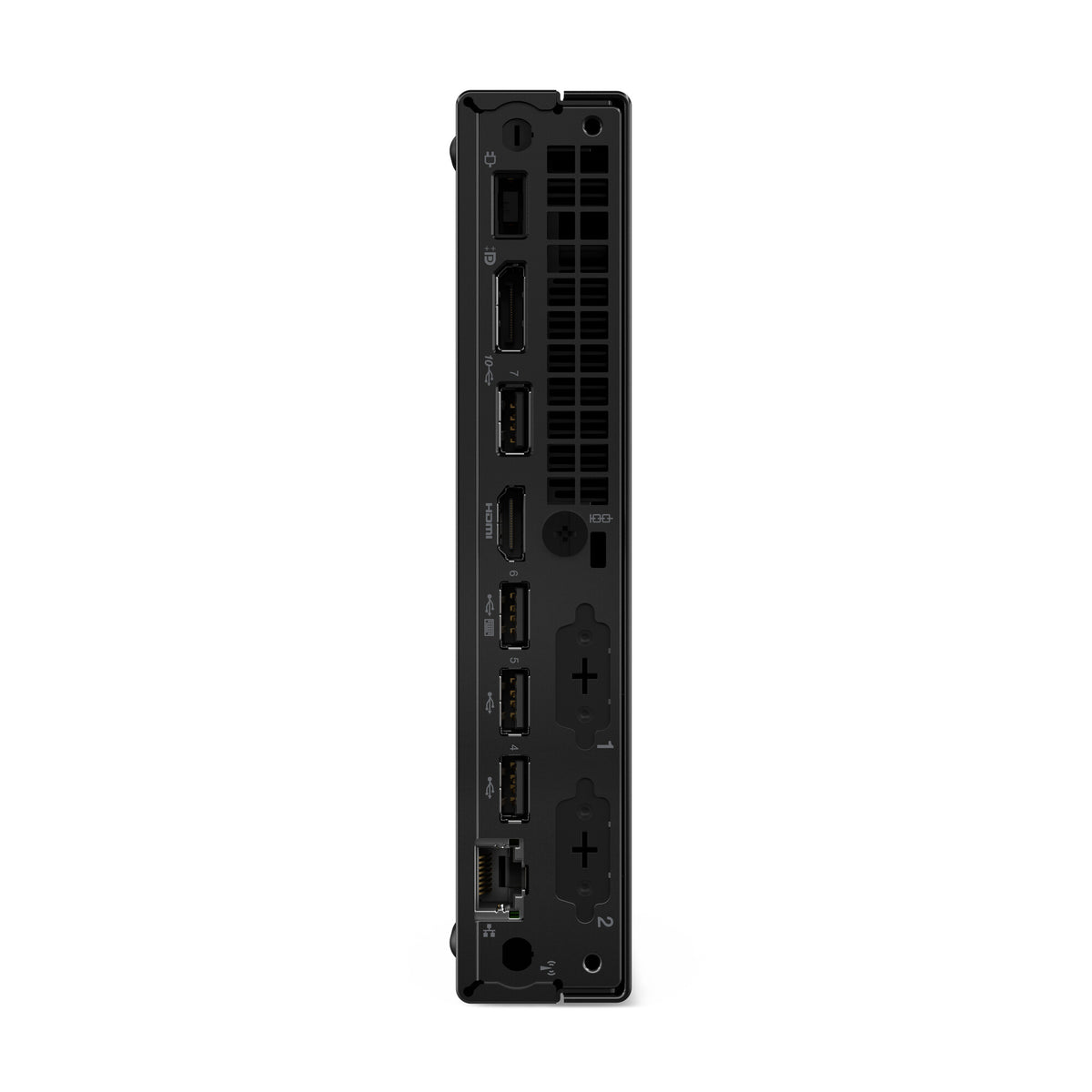 Lenovo ThinkCentre M75q Gen 5 AMD Ryzen™ 7 PRO 8700GE 32 GB DDR5-SDRAM 1 TB SSD Windows 11 Pro Mini PC Mini-PC Svart