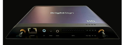 BrightSign HD1026 digitala mediaspelare Svart 4K Ultra HD 3840 x 2160 pixlar Wi-Fi