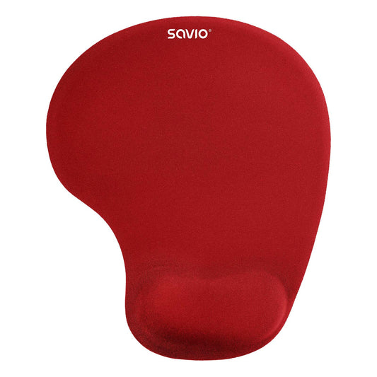 Savio MP-01BL mouse pad red Röd