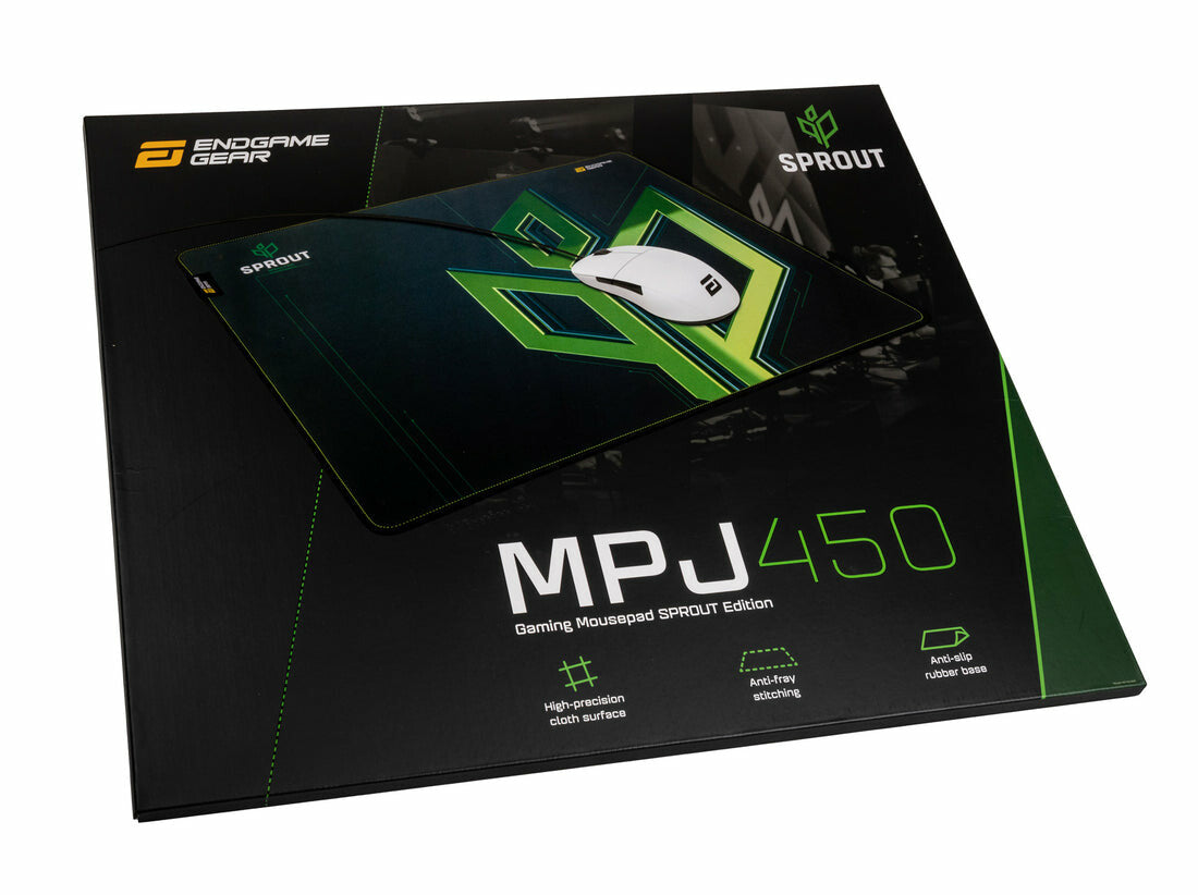 Endgame Gear MPJ450 Spelmusmatta Svart, Grön