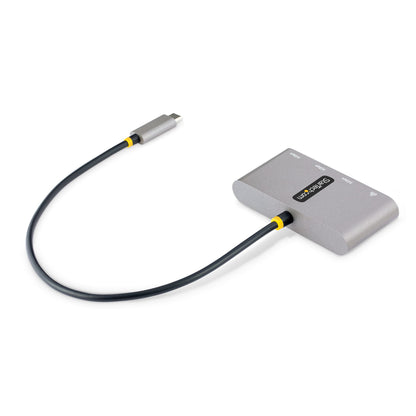StarTech.com USB-C-hubb med 3 portar och Ethernet - 3x USB-A - Gigabit Ethernet - USB 3.0 5Gbps - bussdriven - 30 cm lång USB Type-C-värdkabel - GbE - Bärbar USB-C- till USB-A-hubb