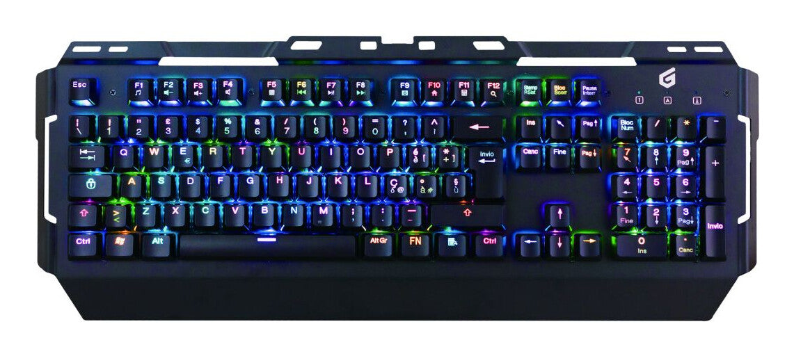 Conceptronic KRONIC tangentbord Spela USB QWERTY Italiensk Svart