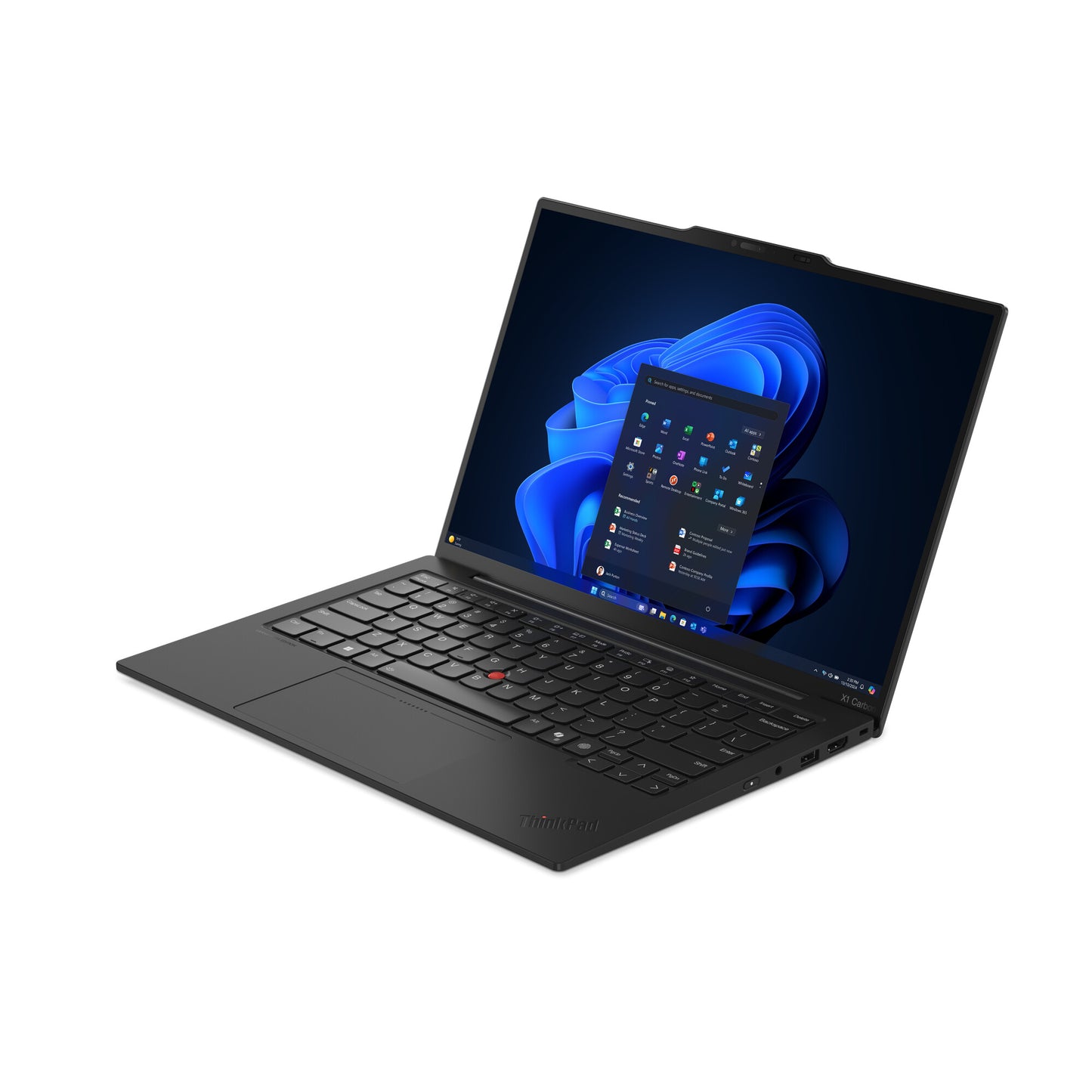 Lenovo ThinkPad X1 Carbon Gen 13 Aura Edition Copilot+ PC Intel Core Ultra 7 258V Bärbar dator 35,6 cm (14") 2.8K 32 GB LPDDR5x-SDRAM 1 TB SSD Wi-Fi 7 (802.11be) Windows 11 Pro Nordic Svart